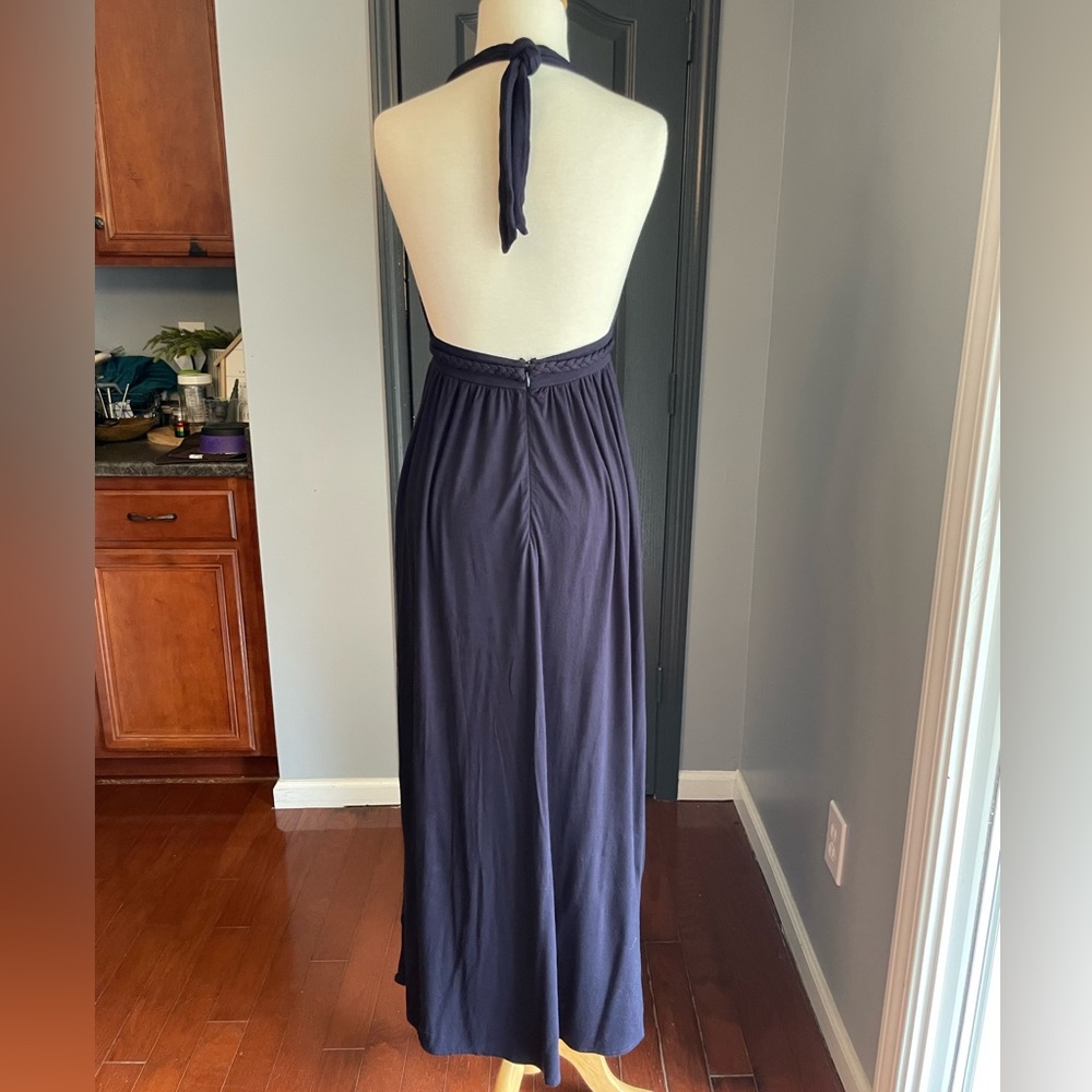 J. Crew Navy Summer Maxi Dress - Picture 3 of 8